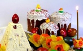 Освящение куличей в прямом эфире