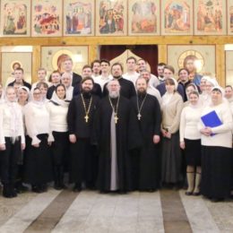 Первая молодежная Литургия в Восточном Викариатстве