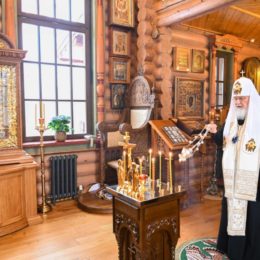 Патриарх Кирилл совершил панихиду по Императору Павлу I