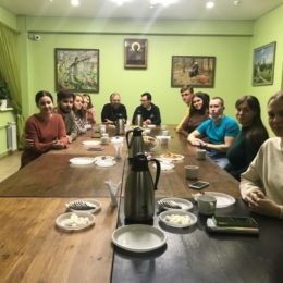 21 ноября в нашем храме прошла встреча христианской молодежи