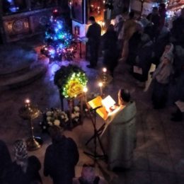 Всенощное бдение праздника Рождества Господа и Бога и Спаса нашего Иисуса Христа